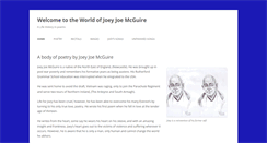 Desktop Screenshot of joeyjoemcguire.co.uk